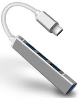 Hobimtek Type-c To Usb Hub 4 Port Metal Usb Çoğaltıcı Macbook Uyumlu Usb 3.0 Hub Otg Usb Adaptör Çoğaltıcı