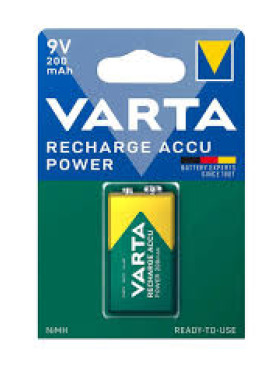 Varta 9V 200mAH RECHARGE ACCU POWER (ŞARJLI)